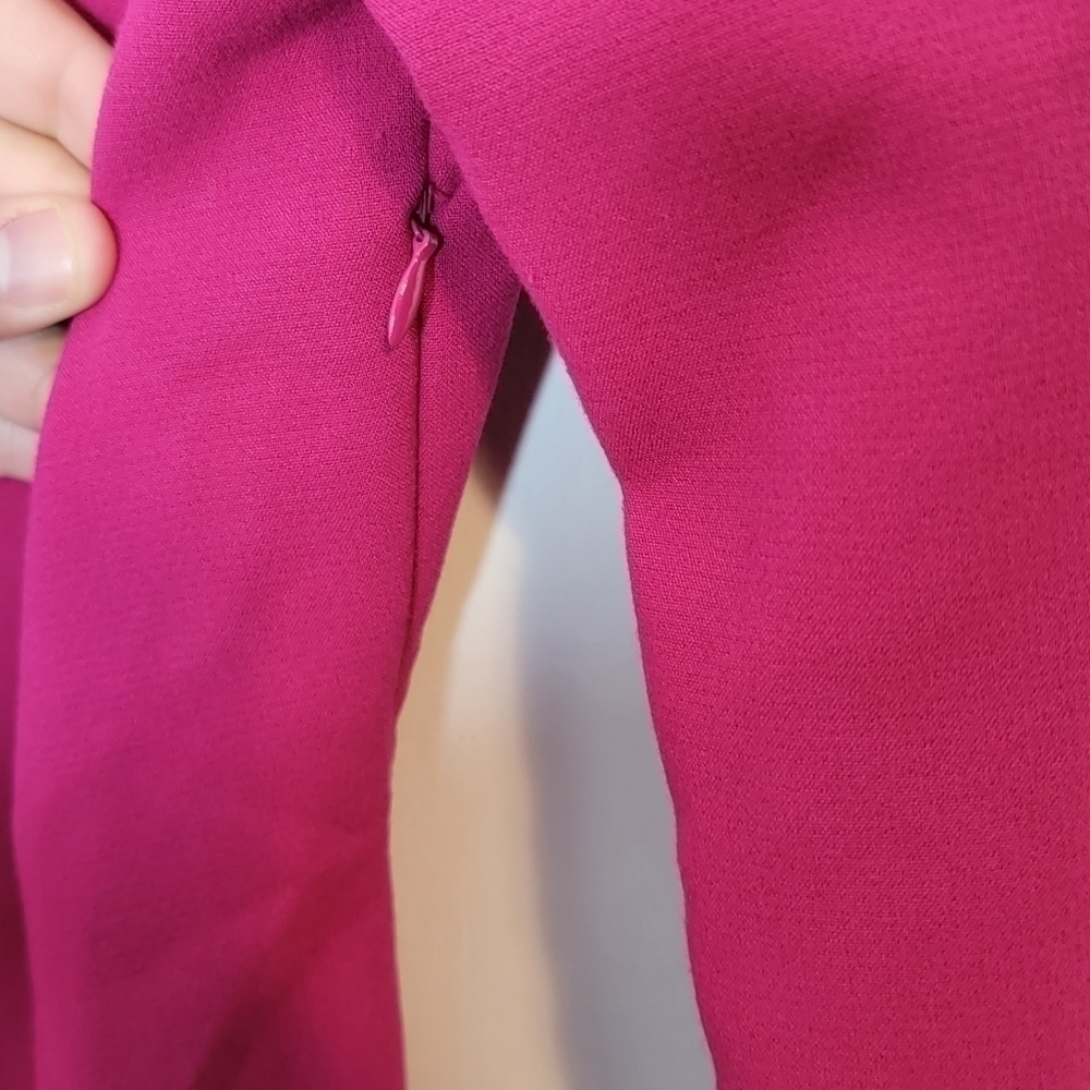 Zara Fuchsia Long Sleeve Dress - Picture 4 of 15